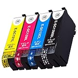 Inc.com SC13 PG(MBL/CL/ML/YL) 互換 インク カートリッジ 顔料４色セット 残量表示対応最新ICチップ ISO14001/ISO9001認証工場生産 国内梱包再検品 エプソン 用