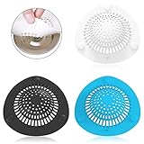 排水口カバー ドレインストッパー 排水口 ゴミ受け お風呂 洗面台 ホワイト 017