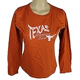 Texas Longhorns公式NCAA長袖TシャツクルーネックS by Glitterギア