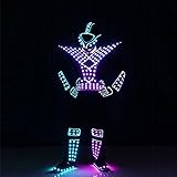 Jomax LED Light Fiber Optic Tron dance Costumes