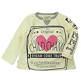 【H28年春物】 CHILD CHAMP(チャイルド チャンプ) ガーゼ裏毛ハートロゴトレーナー 100cm/IV NO.C-86161105