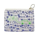 ブルックリン発 MAPTOTE マップトート ナチュラルコットンバッグ <ミニポーチ Los Angeles ブルー/グリーン>CP200-BL/GN