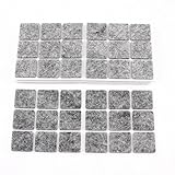 uxcell　家具・プロテクターパッド　パッド　床保護　マット　25 x 25 x 2mm　90個入り