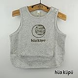 hua kupu(フアクプ) SWEAT SMOG スウェットベスト (70-90) Tシャツ S:70-80cm,グレー
