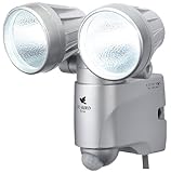 高儀 EARTH MAN AC100V LEDセンサーライト ダブル 7W×2 SLT-160