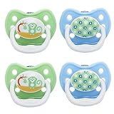 Dr. Brown's 4 Piece Prevent Classic Shield Stage 3 Pacifier, Blue, 12 Plus Month by Dr. Brown's