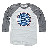 500レベルのWillson Contreras 3 / 4th Baseball Tee – シカゴ野球ファンギア – Willson ContrerasボールB