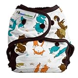 Best Bottom Cloth Diaper Shell-Snap, Fox Trot by bestbottom [並行輸入品]