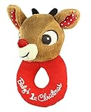 Baby's First Christmas Ring Rattle - Rudolph by Kids Preferred [並行輸入品]