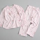 【あるこんたるこん】ベビー キッズ ジュニア パジャマ タミ― 女の子 ルームウェア 長袖 (90)