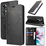 OPPO Reno11 A ケース オッポ リノ11A 手帳型 OPPO Reno11 A A401OP カバー OPPO Reno11 A 手帳型ケース OPPO Reno 11A 手帳ケース OPPO Reno11 A スマホケース case zouzt 革レザー ソフトケース 財布 カード収納 横置きスタンド機能 マグネットなし 手作り 耐久性 大人 オシャレ 4色 ブラック
