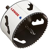 LENOX Tools Bi-Metal Speed Slot Arbored Hole Saw with T3 Technology 3-5/8 [並行輸入品]