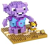 Little Treasures Loz diamond blocks purple oh-boov alien character - I-block fun compatible to Nanob