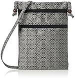 [ワコモノ コモンコウボウ] 和装バッグ 【0434-1】ジャカードサコッシュ グレー