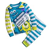 モンスターズインク 長袖 パジャマ 男の子 サリー マイク (米国7歳(120cm)) [並行輸入品]