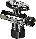 Eastman 48652AB 5/8 Comp(1/2 Nom) x 3/8 Comp x 3/8 Comp Dual Outlet Stop Valve by Eastman Outdoors