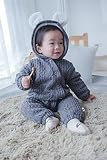 ファッション&美しい ベビー＆キッズ用 ファション カバーオール ロンパース 着ぐるみ キッズコスチューム 子供 男の子 女の子 出産 祝い パジャマ 防寒着 もこもこ 裏起毛