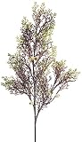 12個パック人工スプリンググリーンとブラウンFrosted Cedar withベリークリスマスSprays 32 "