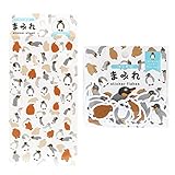 ワールドクラフト シール まみれシールフレークセット ペンギン AZ-MRSET-007