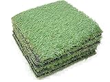 武田コーポレーション 【ベランダ・バルコニー・屋上緑化・庭・芝・DIY】 人工芝 30×30cm 12枚入り JS-30