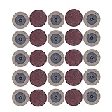 研磨ディスク 50mm 60 粒度サンディング仕上げ 木工細工（用）工具 25個