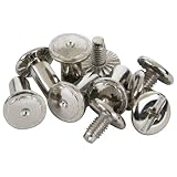 協進エル 附属金具 ネジカシメ Φ9×10mm 5コ入 ニッケル 1175028-01 75028-01