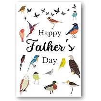 Second Ave Happy Father's Day Bird Card For Dad Daddy