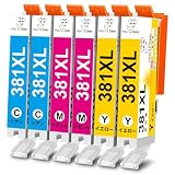 キャノン対応 381 XL インク Canon用 BCI-381XL インクカートリッジ カラー３色（シアン/マゼンタ/イエロー）各2本 計６本セット 対応機種： TS8130 TS8230 TS8330 TS8430 TS6330 TS6230 TS6130 TS7430 TR8630 TR 9530 703 8530 TR7530 TS7330 大容量