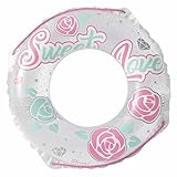 ドウシシャ 浮き輪 ローズ 60cm