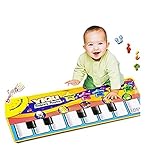 Eyourhappy Baby's Touch Play Keyboard Musical Singing Gym Carpet Mat Baby Gift [並行輸入品]