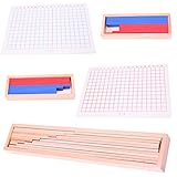 kocome Montessori数学マテリアル減算ストリップボードfor preschool初期学習