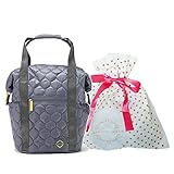 ハーベストヒルズ ママコラボ 2WAY マザーズリュック キルティング グレー ギフト用 HHP-138-9851-gry