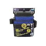 侍B EVA釘袋 首短 27031 高儀 ブルー