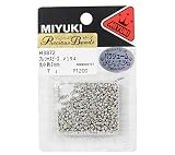 MIYUKI ビーズ プレシャスビーズ 丸小 2mm #194 パラジュームメッキ H3872