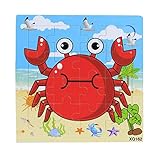 2人の子供の早期教育木製子供たちがパズルパズル