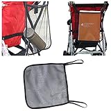 B-PING ベビーカー用 ベビーカーバッグ 収納 メッシュネットバッグ ぶら下げ式 多機能小物入れ 収納バスケット