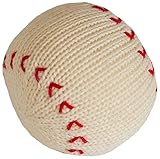 Estella gift-sport Hand Knit Sports Star Organic Cotton Rattle Toy Newborn Baby Gift Set by Estella
