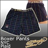 (エド・ハーディー)ED HARDY ボクサーパンツ ニューヨーク 青 5196 S/ラブキル上下逆付物