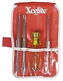 Xcelite CK3 4 Piece Standard and Phillips Screwdriver Pocket Roll Kit [並行輸入品]
