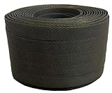 手芸用PPバンド 標準色 特別色 限定色 新色 信越工業製 小巻 PPバンド 15mm×100m (オリーブ)