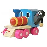 Pull the small mole-wooden train locomotive 12810 by DETOA