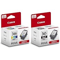Canon 純正大容量インクカートリッジ BC365xl BC366xlセット Amazon.co.jp: 【純正品セット商品】CanonインクカートリッジBC