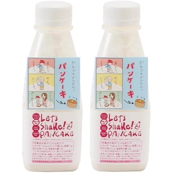 Amazon | [オリッジ] パンケーキミックス Let's Shake! PANCAKE 300g