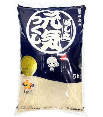 Amazon.co.jp: 神明 【精米】福岡県産 元気つくし 5kg 令和7年産