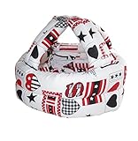 【globalzakka】 ベビースポンジ ヘルメット ホワイト ハート