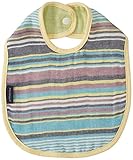 西川産業 ムースパフ 5重ガーゼ パフィールコットン ガーゼスタイ ブルー LQB2021033-B