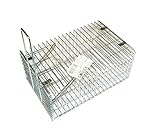 ネズミ捕り 角型 鉄線ユニクロメッキ 230×150×H100
