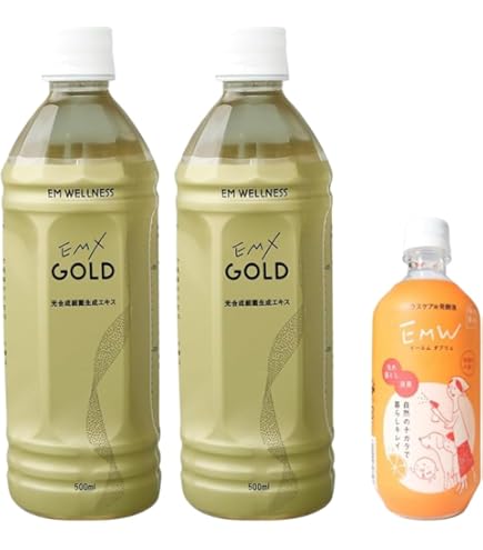 Amazon | EM生活 EM・X GOLD 500ml | EM生活 | 栄養バー・栄養ドリンク