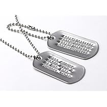 ドッグタグ アメリカ軍 USA 51lqF0WyAAL._AC_UL210_SR210,