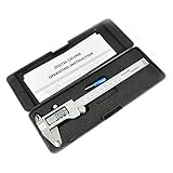 Wiysond　ステンレス鋼 デジタル ノギス 大 0 ~ 150mm ケース付き DIY 工作 プラモデル 外径 内径 段差 深さ 測定